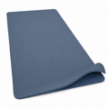 Tapis de yoga antidérapant en TPE bleu ardoise 183x61 cm épaisseur 6 mm