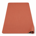 Tapis de yoga en caoutchouc naturel terracotta 185x68 cm épaisseur 4 mm