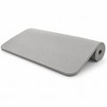 Tapis de Pilates en mousse NBR gris perle 180x60 cm épaisseur 10 mm