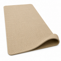 Tapis de yoga en jute naturelle et TPE beige 183x61 cm épaisseur 5 mm