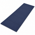 Tapis de fitness pliable en EVA bleu marine 178x61 cm épaisseur 5 mm