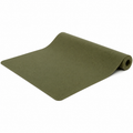 Tapis de yoga de voyage en caoutchouc olive 180x61 cm épaisseur 2 mm