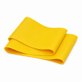Bande de résistance plate en latex jaune 5 kg 150x15 cm