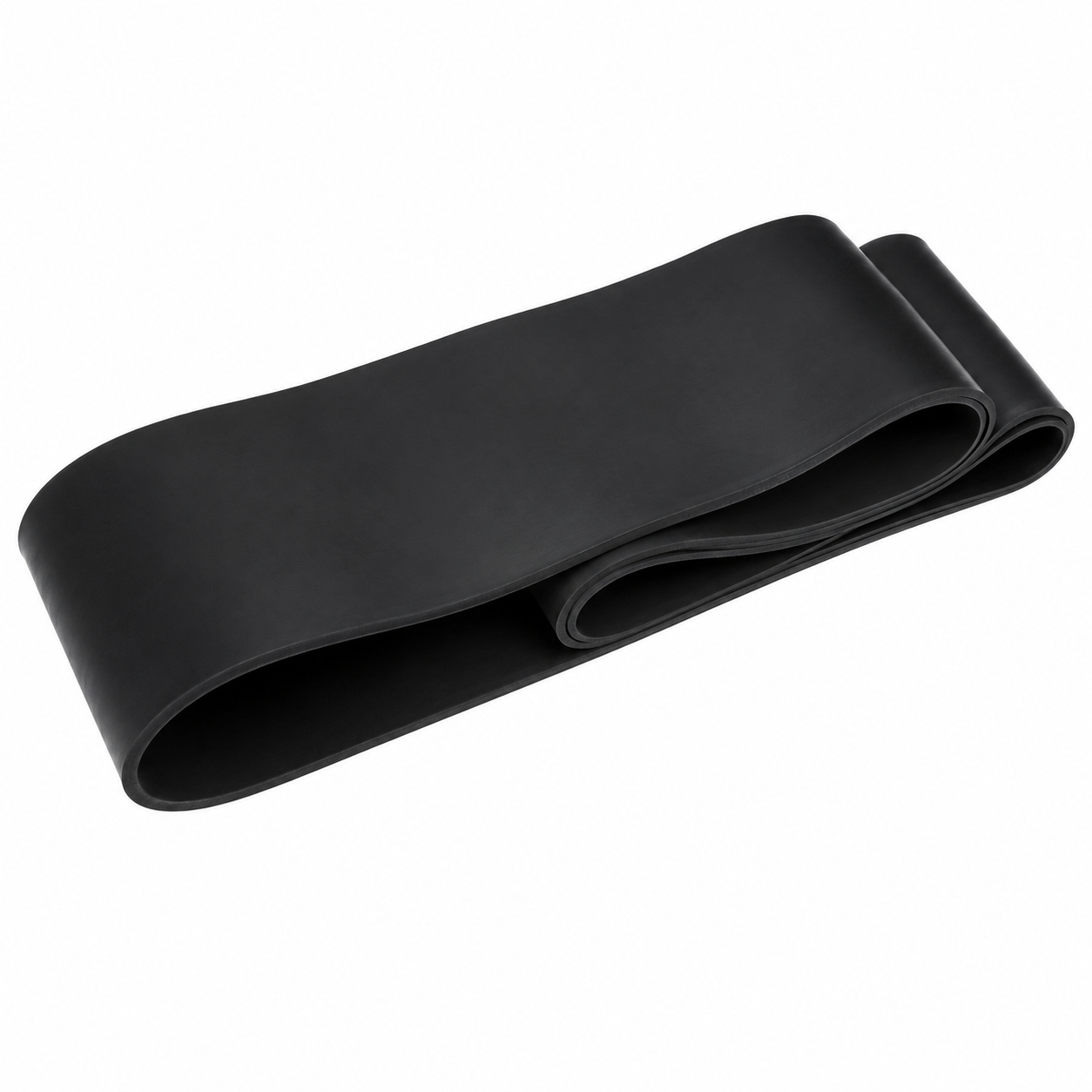 Bande de résistance plate en latex noir 25 kg 150x15 cm