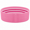 Bande fessiers en tissu rose 15 kg 76x8 cm avec intérieur antiglisse
