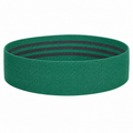 Bande fessiers en tissu vert 25 kg 76x8 cm avec intérieur antiglisse
