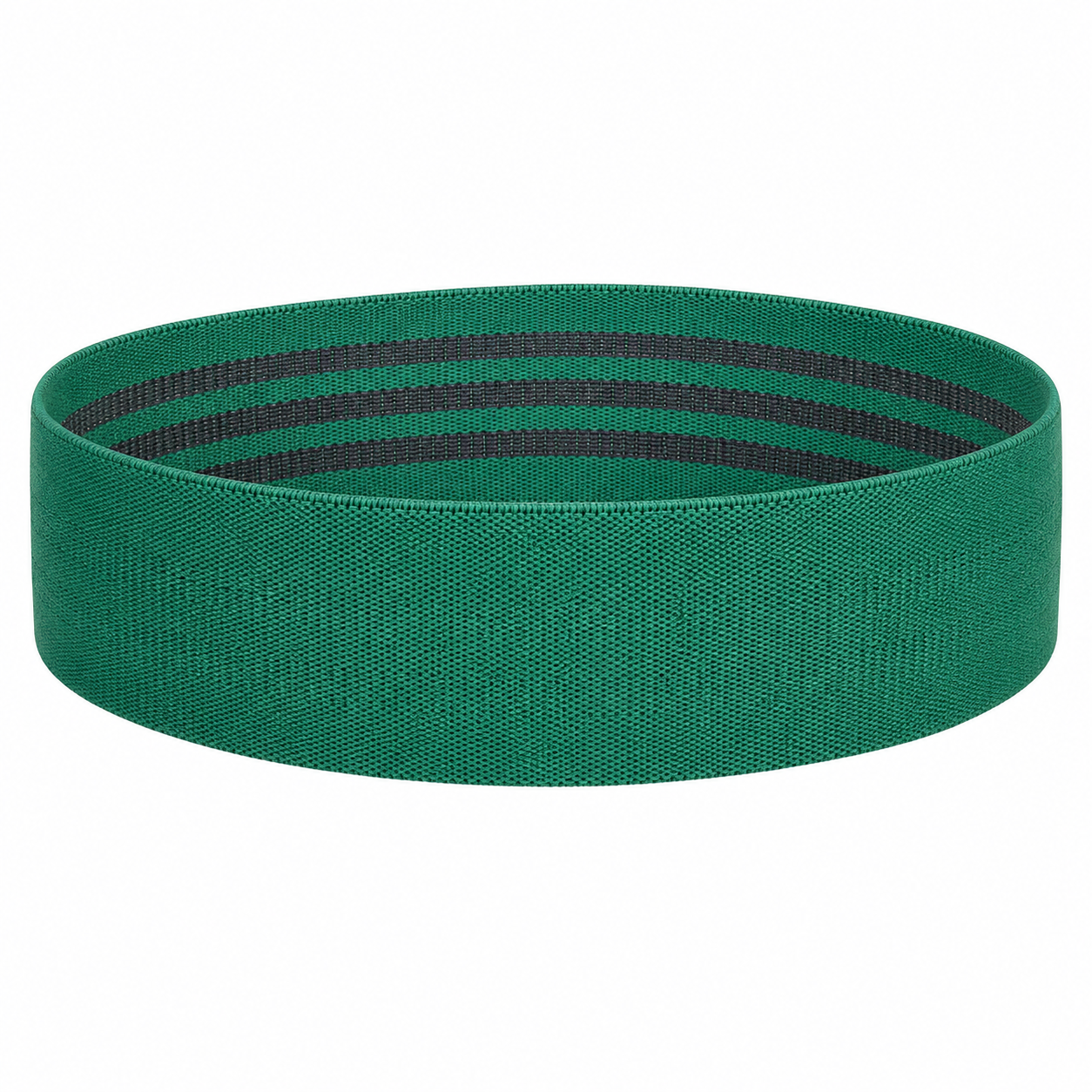 Bande fessiers en tissu vert 25 kg 76x8 cm avec intérieur antiglisse