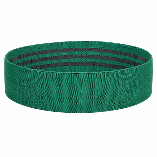 Bande fessiers en tissu vert 25 kg 76x8 cm avec intérieur antiglisse