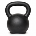 Kettlebell en fonte noire 12 kg base stable