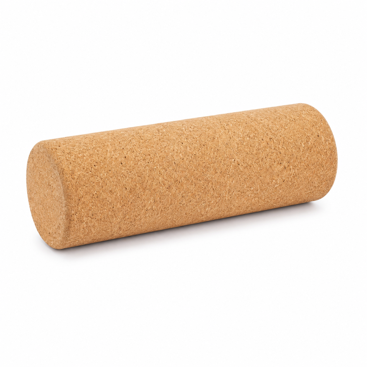 Rouleau de massage en liège naturel compact 30x10 cm