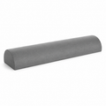 Demi-rouleau de Pilates en EVA gris 90x15x7,5 cm