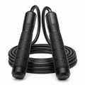 Corde à sauter lestée noire 500 g longueur 2,8 m